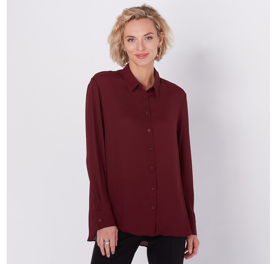 Guillaume Button Front Classic Blouse