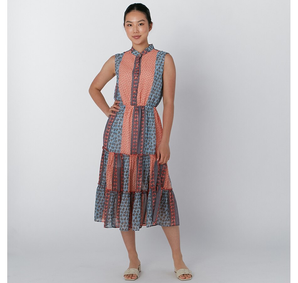 Image 222991_COMU.jpg, Product 222-991 / Price $34.33, Celestial Blue Patchwork Dress from Celestial Blue on TSC.ca's Fashion department