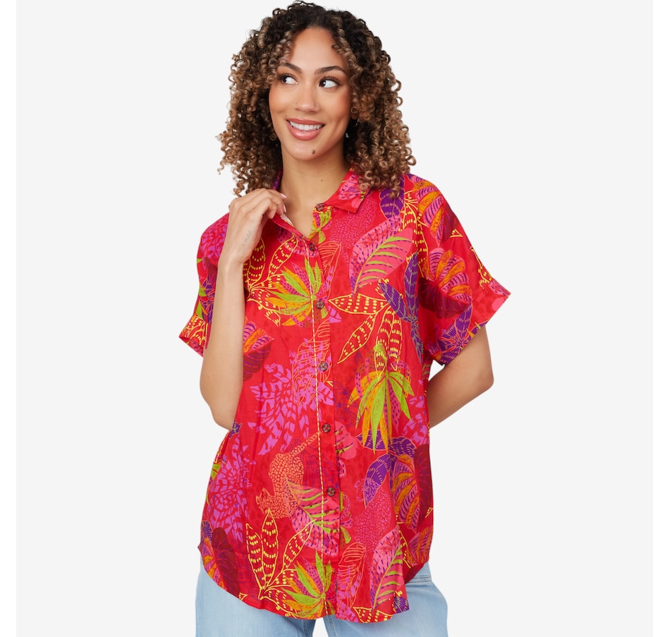 Image 223041_ALTMORE2.jpg, Product 223-041 / Price $27.33, claudia ev Campshirt with Contrast from claudia ev on TSC.ca's Fashion department