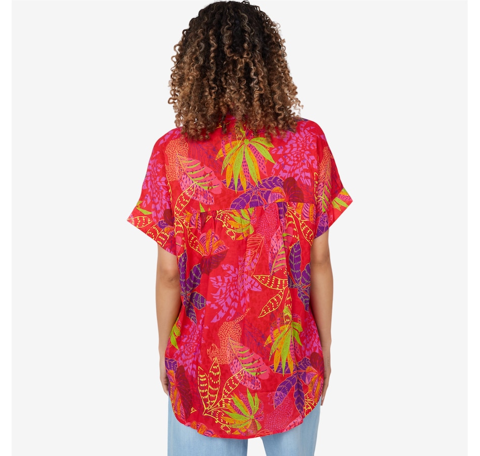 Image 223041_ALTMORE3.jpg, Product 223-041 / Price $27.33, claudia ev Campshirt with Contrast from claudia ev on TSC.ca's Fashion department