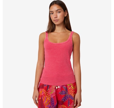 Product 223-044 / Price $44.00 , claudia ev Tank Top with Special Wash Effect