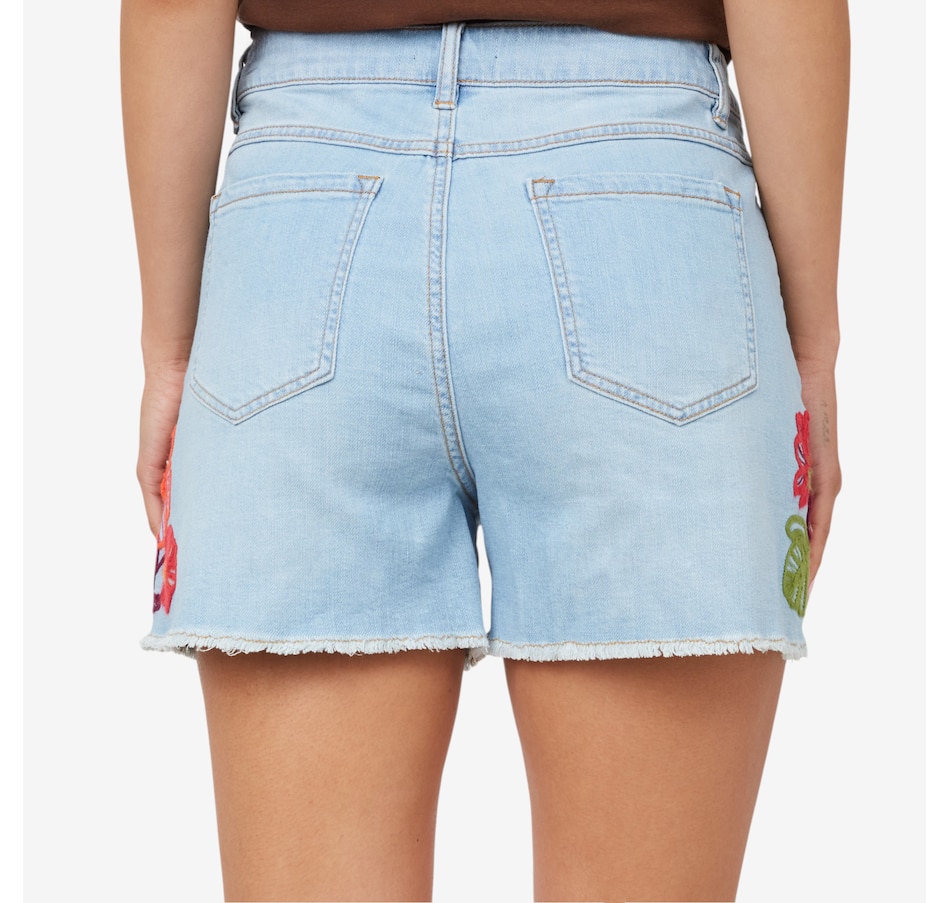 Image 223045_ALTMORE2.jpg, Product 223-045 / Price $29.33, claudia ev Jean Short with Embroidery from claudia ev on TSC.ca's Fashion department