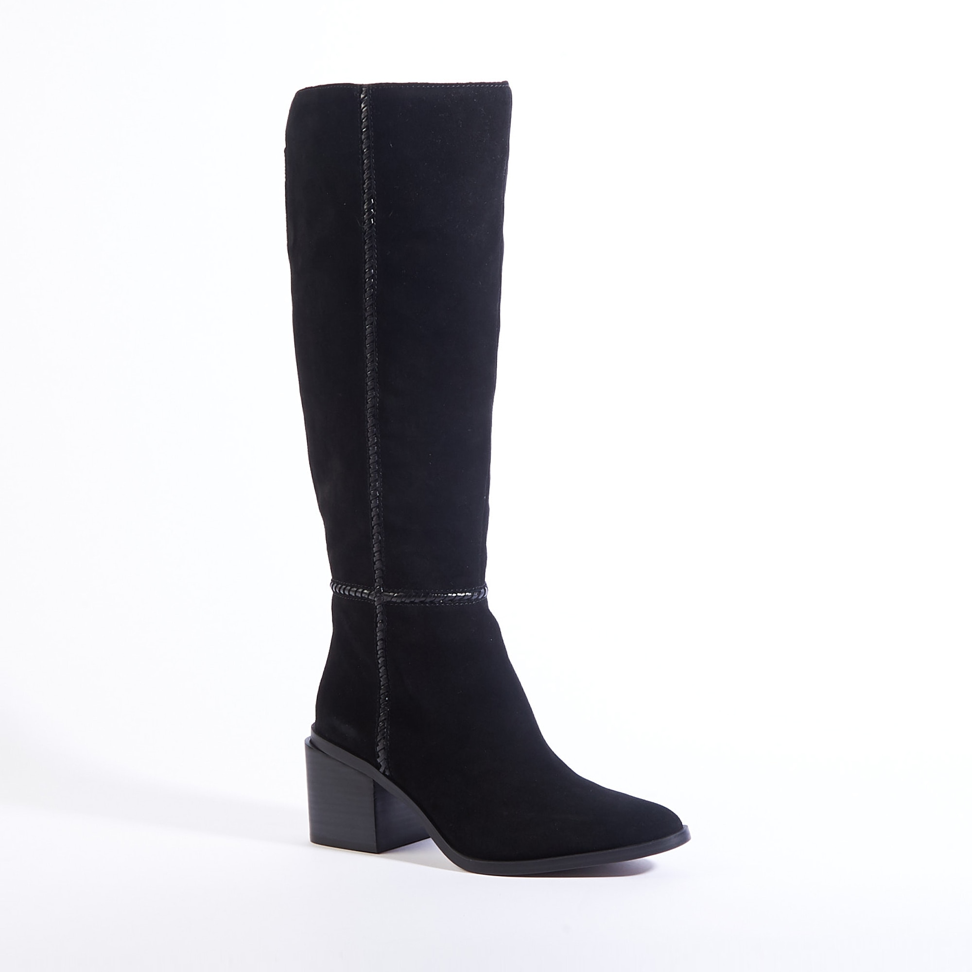 Vince camuto tall on sale leather stretch boots