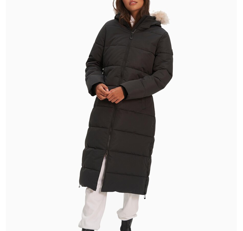 Image 223071_BLK.jpg, Product 223-071 / Price $119.33, Noize Maxi Length Quilted Parka from Noize on TSC.ca's Clothing & Shoes department