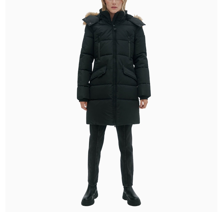 Image 223072_BLK.jpg, Product 223-072 / Price $119.33, Noize Quilted Puffer Parka from Noize on TSC.ca's Clothing & Shoes department