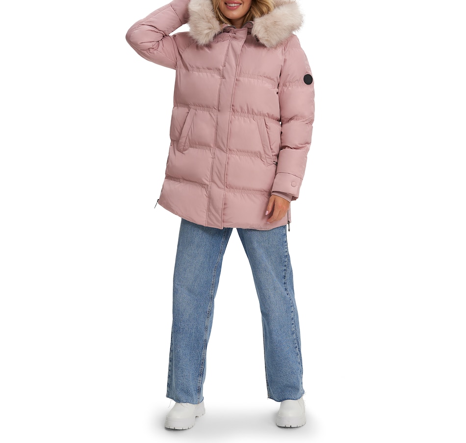 Image 223075_DMAUV.jpg, Product 223-075 / Price $179.88, Noize Vegan Fur Trimmed Puffer from Noize on TSC.ca's Clothing & Shoes department