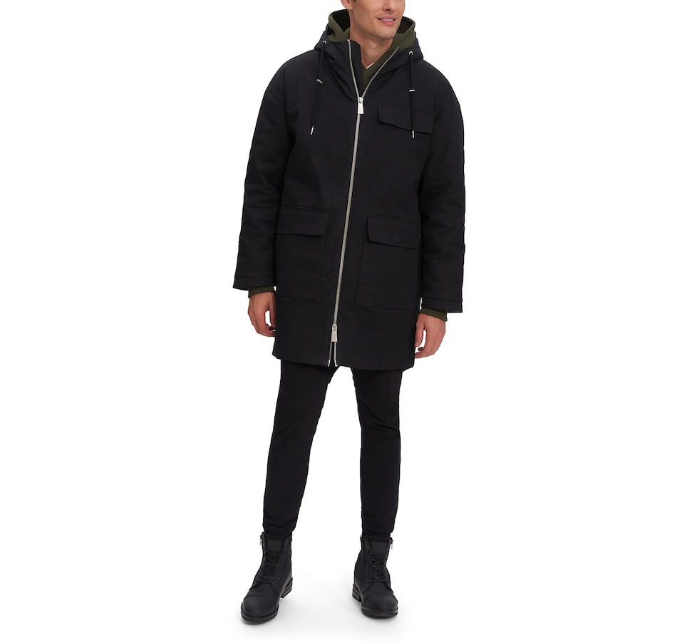 Image 223076_BLK.jpg, Product 223-076 / Price $199.88, Noize Men's Wax Coated Anorak from Noize on TSC.ca's Clothing & Shoes department