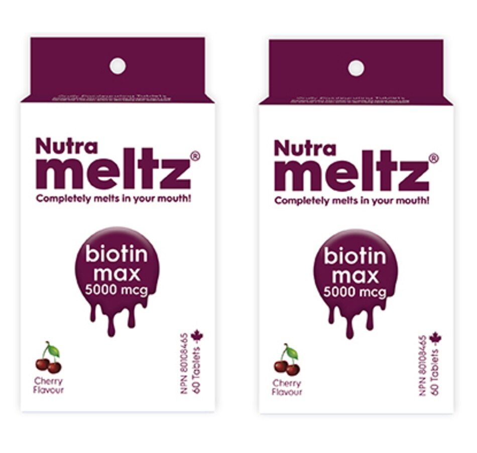 Image 223130.jpg, Product 223-130 / Price $49.00, 120-Day Auto-Delivery Nutrameltz Biotin Max Duo from Nutrameltz on TSC.ca's Health & Fitness department