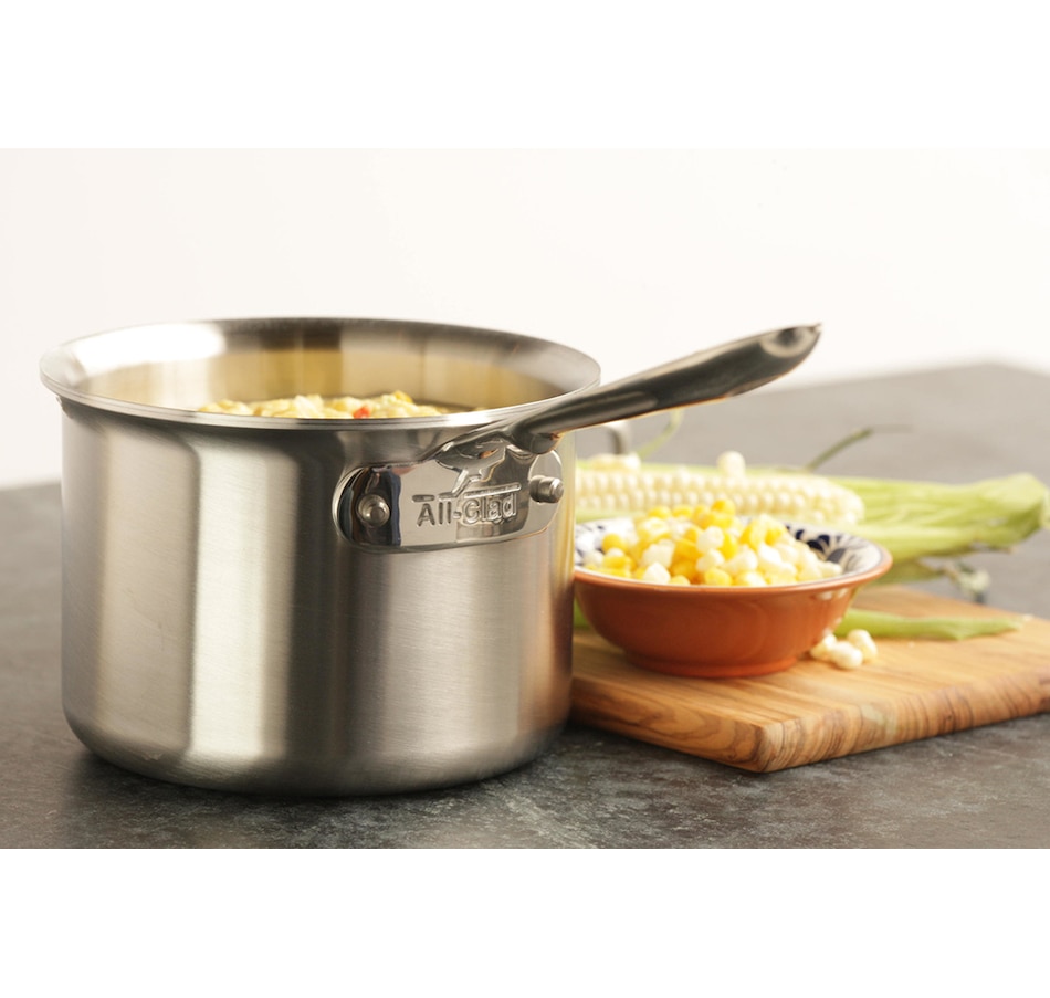 Kitchen Cookware Pots Pans And Skillets Stovetop All Clad D5 Brushed Stainless Steel 2 2433