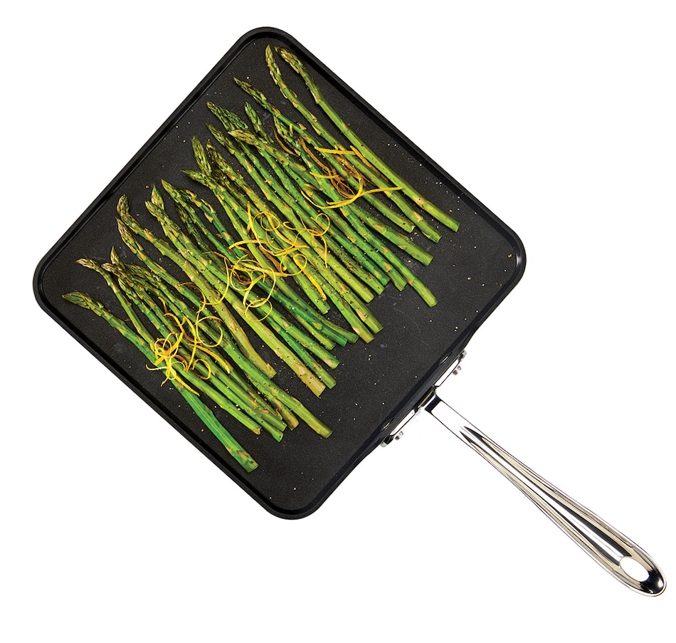 Image 223329_ALTMORE1.jpg, Product 223-329 / Price $74.99, All-Clad HA1 Hard Anodized 11" Square Griddle from All-Clad on TSC.ca's Kitchen department