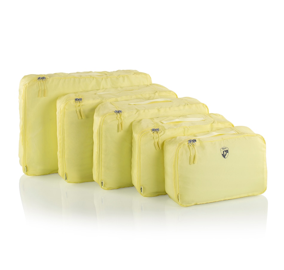 Image 223383_YEL.jpg, Product 223-383 / Price $79.99, Heys Pastel Packing Cubes (5-piece set) from Heys on TSC.ca's Home & Garden department