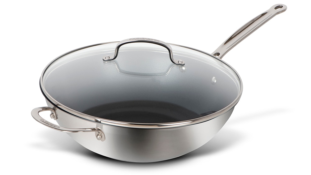 cuisinart stainless wok