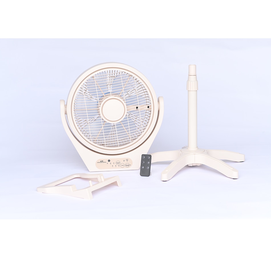 Image 223434_CRM.jpg, Product 223-434 / Price $129.99, Air Innovations 12" Swirl Cool 3-in-1 Stand Fan from Air Innovations on TSC.ca's Home & Garden department