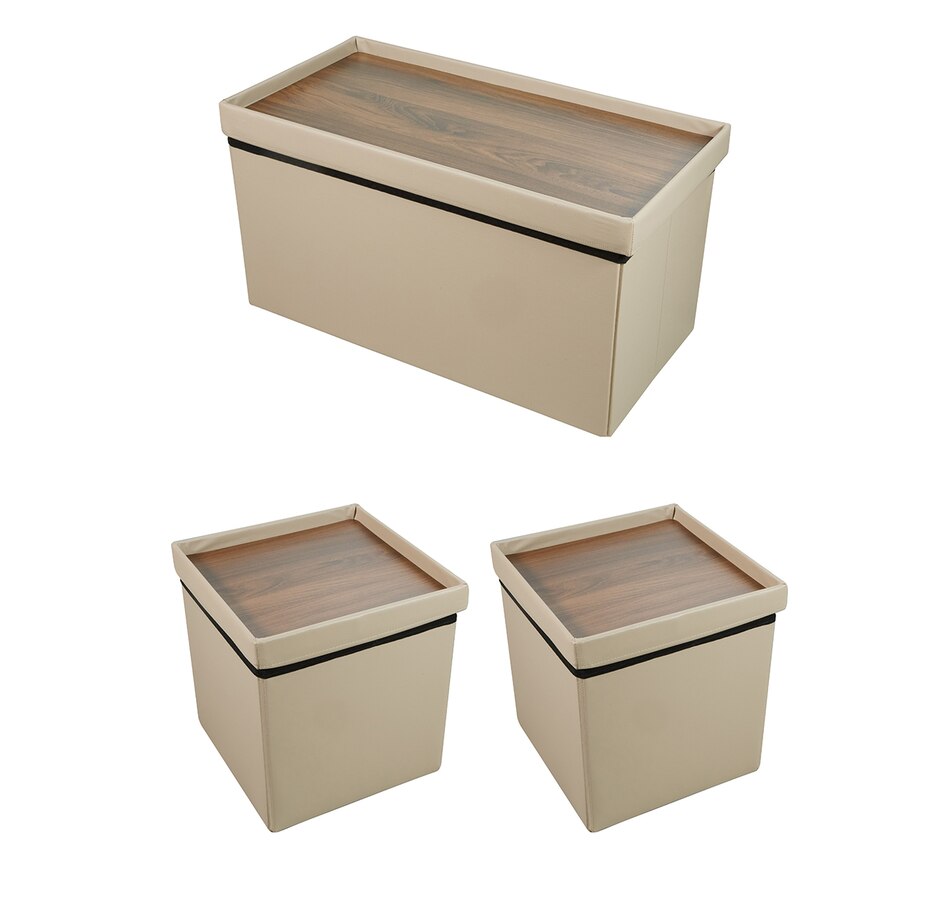 Image 223441_ALTMORE10.jpg, Product 223-441 / Price $39.33, FHE Deluxe Storage Bench And Two Ottomans from FHE Storage on TSC.ca's Home & Garden department