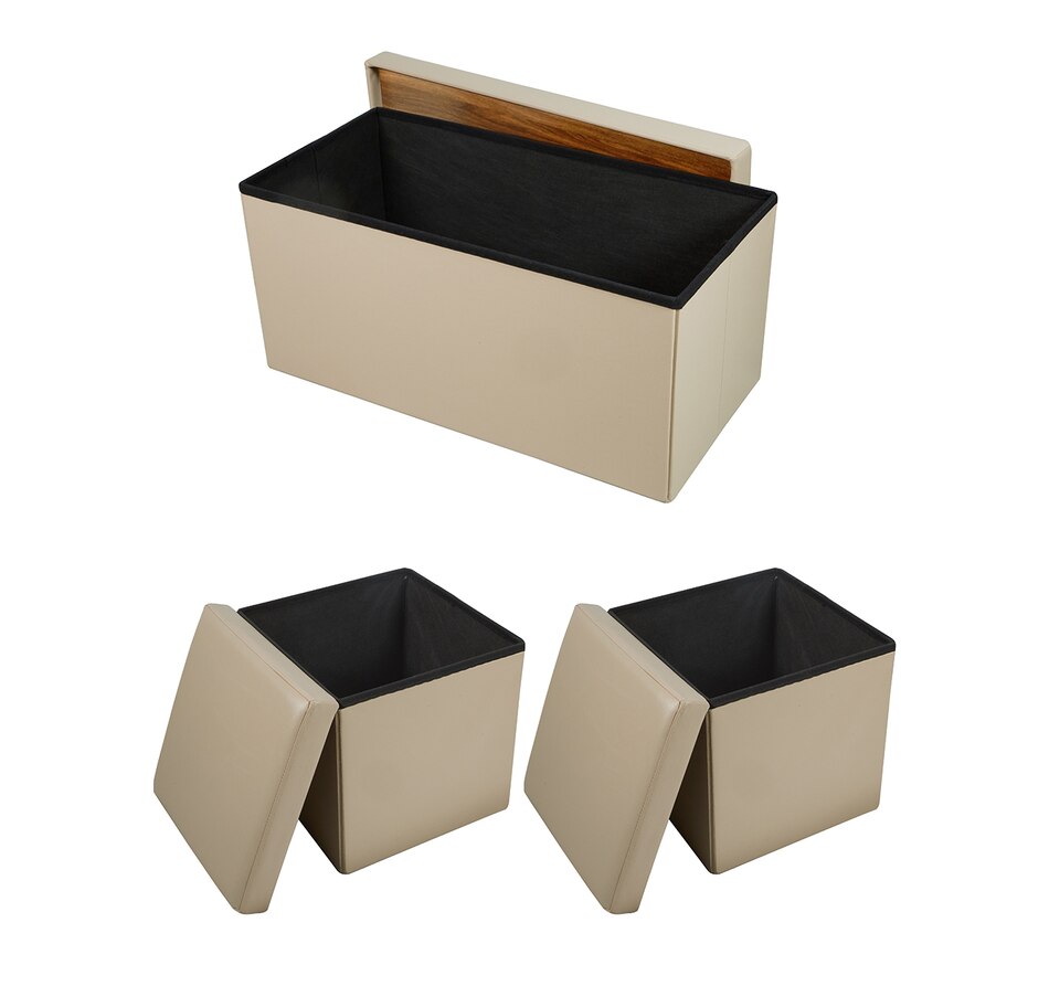 Image 223441_ALTMORE11.jpg, Product 223-441 / Price $39.33, FHE Deluxe Storage Bench And Two Ottomans from FHE Storage on TSC.ca's Home & Garden department