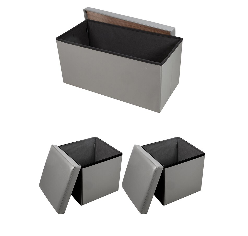 Image 223441_ALTMORE2.jpg, Product 223-441 / Price $39.33, FHE Deluxe Storage Bench And Two Ottomans from FHE Storage on TSC.ca's Home & Garden department