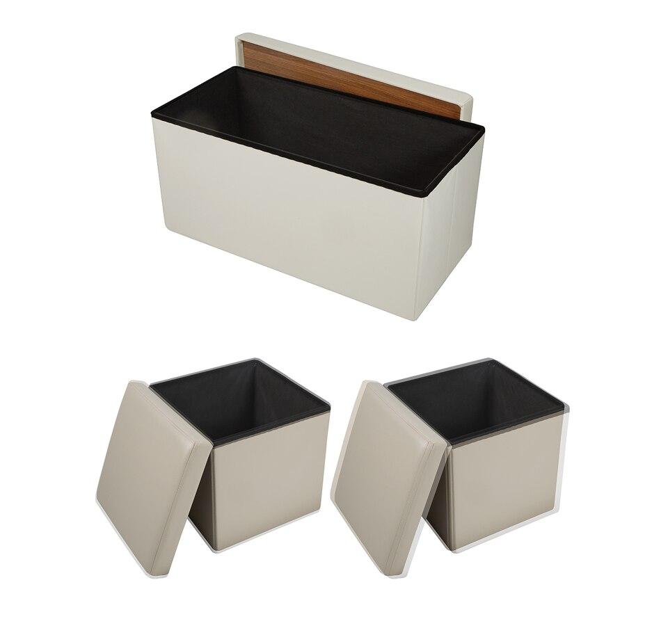 Image 223441_ALTMORE4.jpg, Product 223-441 / Price $39.33, FHE Deluxe Storage Bench And Two Ottomans from FHE Storage on TSC.ca's Home & Garden department