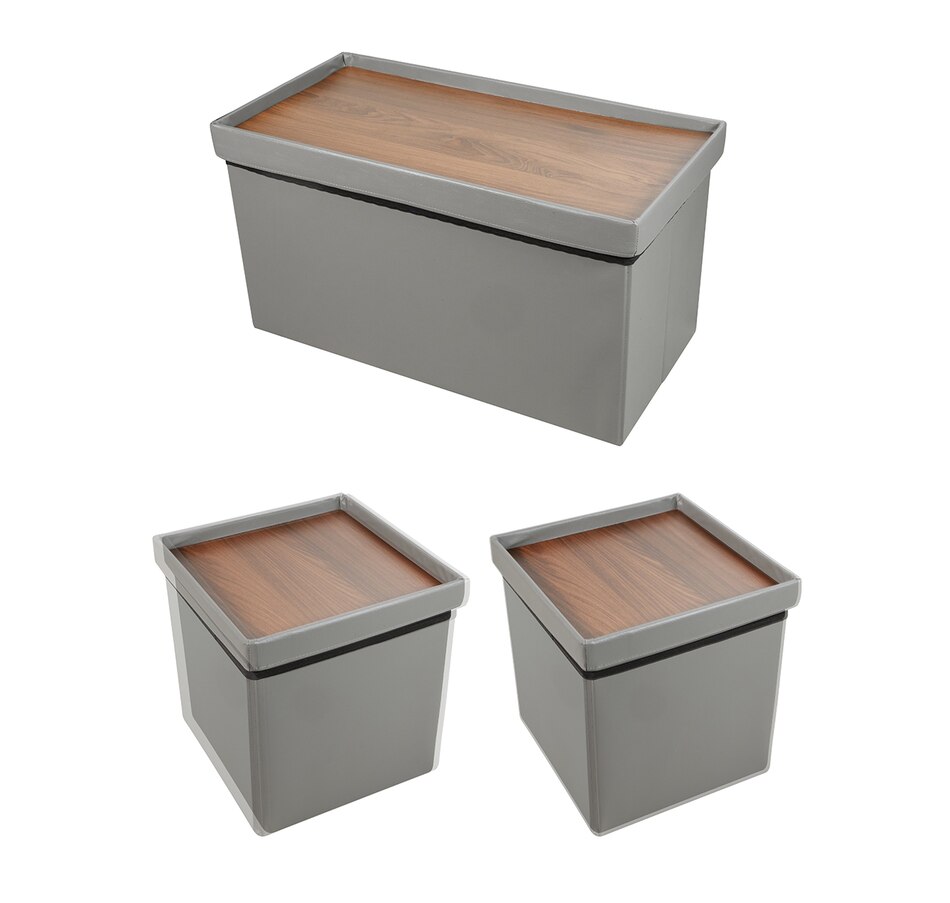 Image 223441_ALTMORE6.jpg, Product 223-441 / Price $39.33, FHE Deluxe Storage Bench And Two Ottomans from FHE Storage on TSC.ca's Home & Garden department