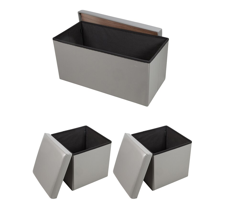 Image 223441_ALTMORE7.jpg, Product 223-441 / Price $39.33, FHE Deluxe Storage Bench And Two Ottomans from FHE Storage on TSC.ca's Home & Garden department
