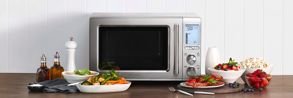 Breville microwave 2024 stainless steel