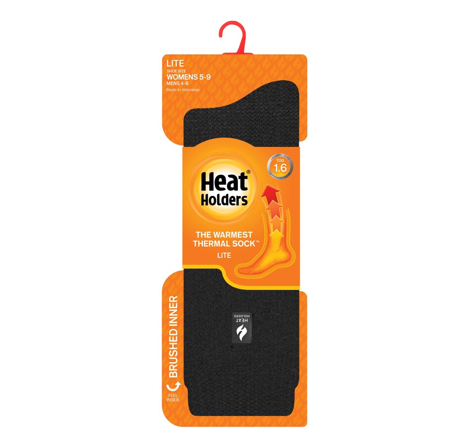 Heat Holders Thermal Socks - Ladies, Black - NRS Healthcare Pro