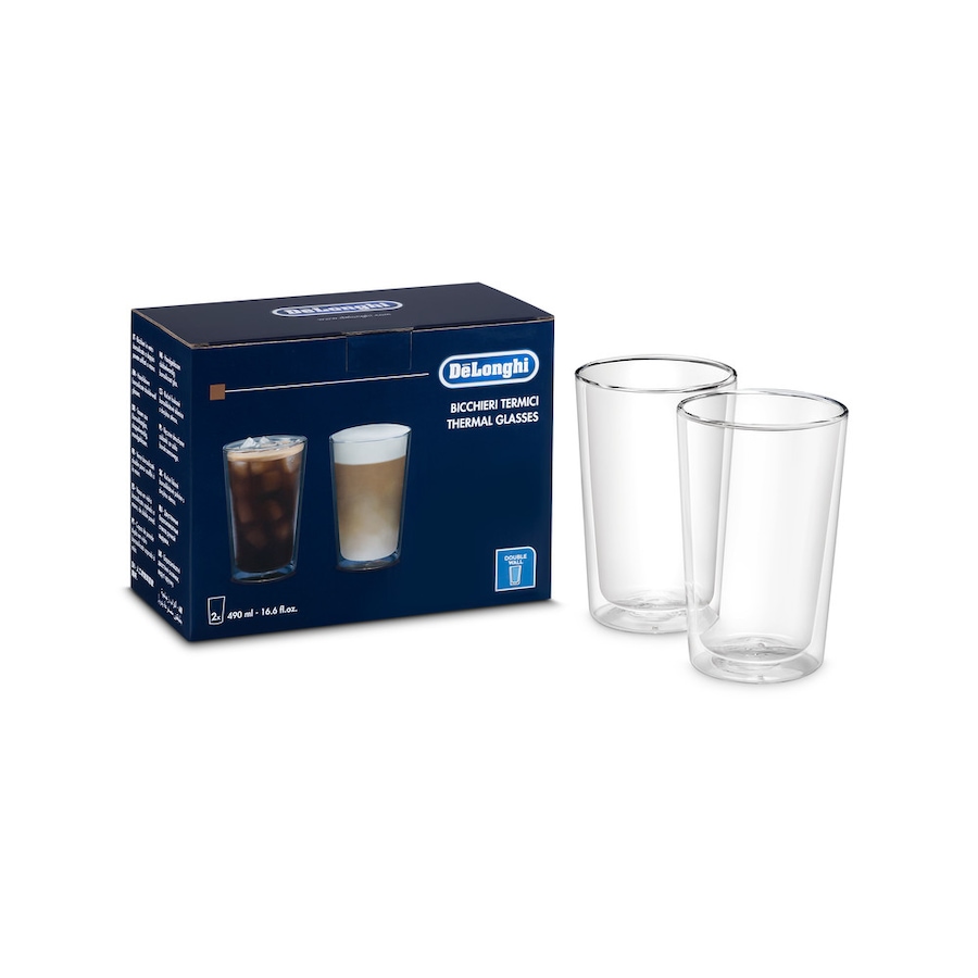 Image 223464.jpg, Product 223-464 / Price $29.99, De'Longhi 480-ml Large Thermal Glasses (set of 2) from DeLonghi on TSC.ca's Kitchen department