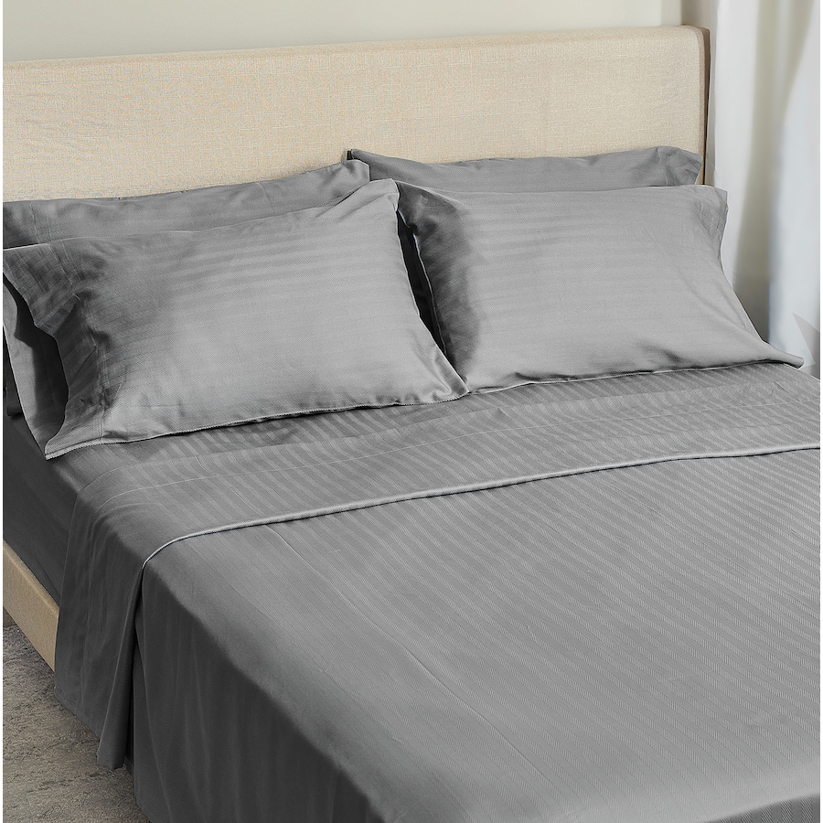 Image 223492_GN.jpg, Product 223-492 / Price $199.99 - $269.99, Home Suite Luxury 500 Thread Count Egyptian Cotton Herringbone 6-Piece Sheet Set from Home Suite on TSC.ca's Home & Garden department