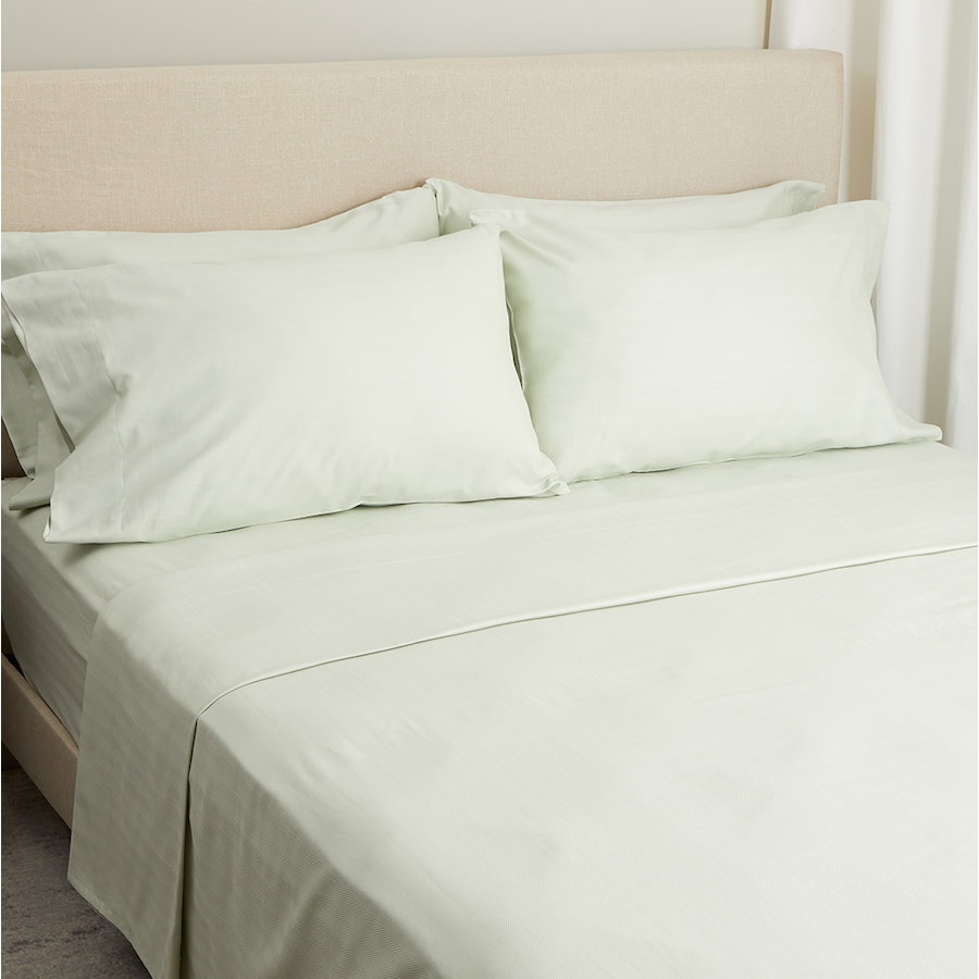 Image 223492_SAG.jpg, Product 223-492 / Price $199.99 - $269.99, Home Suite Luxury 500 Thread Count Egyptian Cotton Herringbone 6-Piece Sheet Set from Home Suite on TSC.ca's Home & Garden department