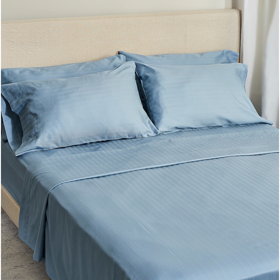 Image 223492_TOBLU.jpg, Product 223-492 / Price $199.99 - $269.99, Home Suite Luxury 500 Thread Count Egyptian Cotton Herringbone 6-Piece Sheet Set from Home Suite on TSC.ca's Home & Garden department