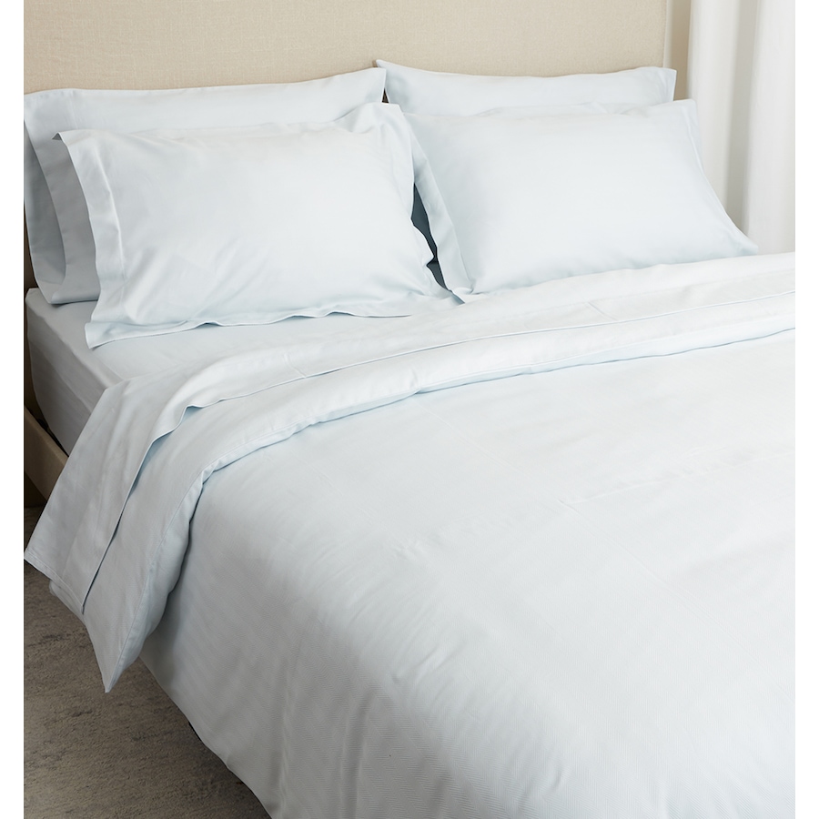Image 223493_BLU.jpg, Product 223-493 / Price $69.88 - $99.88, Home Suite Luxury 500 Thread Count Egyptian Cotton Herringbone 3-Piece Duvet Cover Set from Home Suite on TSC.ca's Home & Garden department