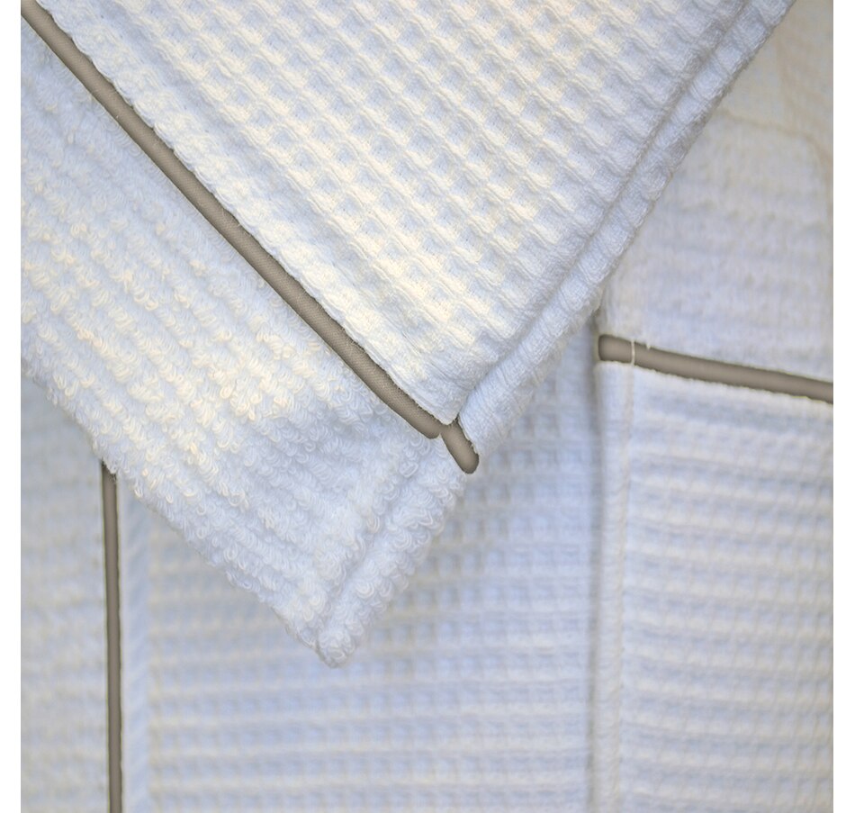 Image 223533_ALTMORE4.jpg, Product 223-533 / Price $160.00, Talesma Terry Waffle Robe with Colour Trim from Talesma on TSC.ca's Fashion department