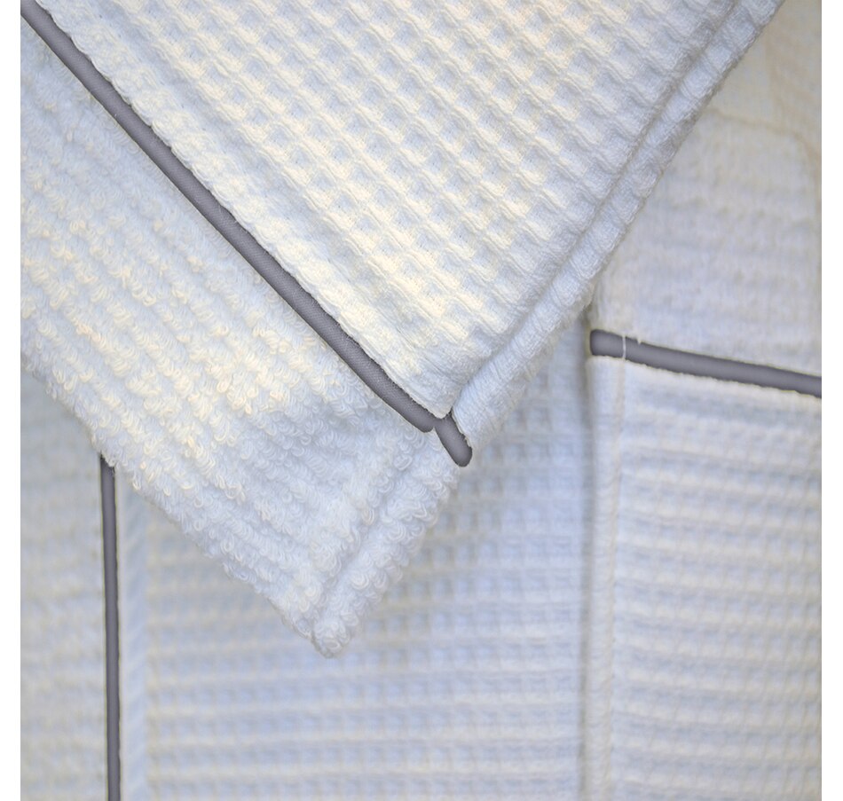 Image 223533_ALTMORE5.jpg, Product 223-533 / Price $160.00, Talesma Terry Waffle Robe with Colour Trim from Talesma on TSC.ca's Fashion department