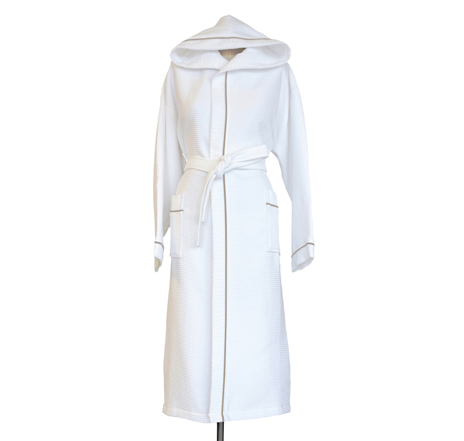 Image 223533_BGE.jpg, Product 223-533 / Price $160.00, Talesma Terry Waffle Robe with Colour Trim from Talesma on TSC.ca's Fashion department