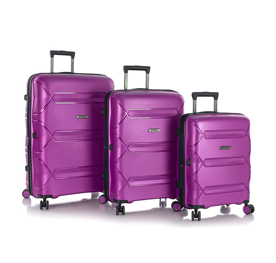 Image 223536_PLM.jpg, Product 223-536 / Price $799.99, Heys Milos Duraflex 3-Piece Luggage Set from Heys on TSC.ca's Home & Garden department