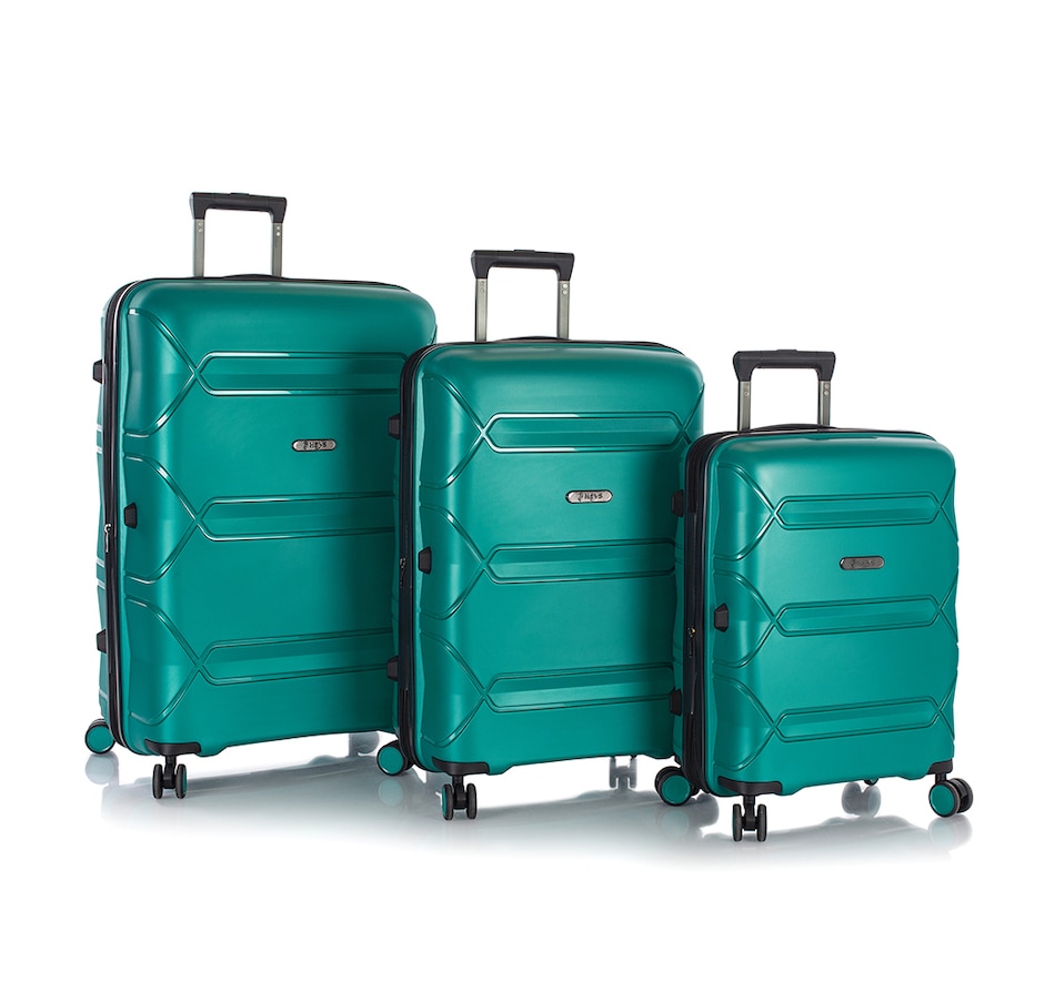 Image 223536_TLE.jpg, Product 223-536 / Price $799.99, Heys Milos Duraflex 3-Piece Luggage Set from Heys on TSC.ca's Home & Garden department