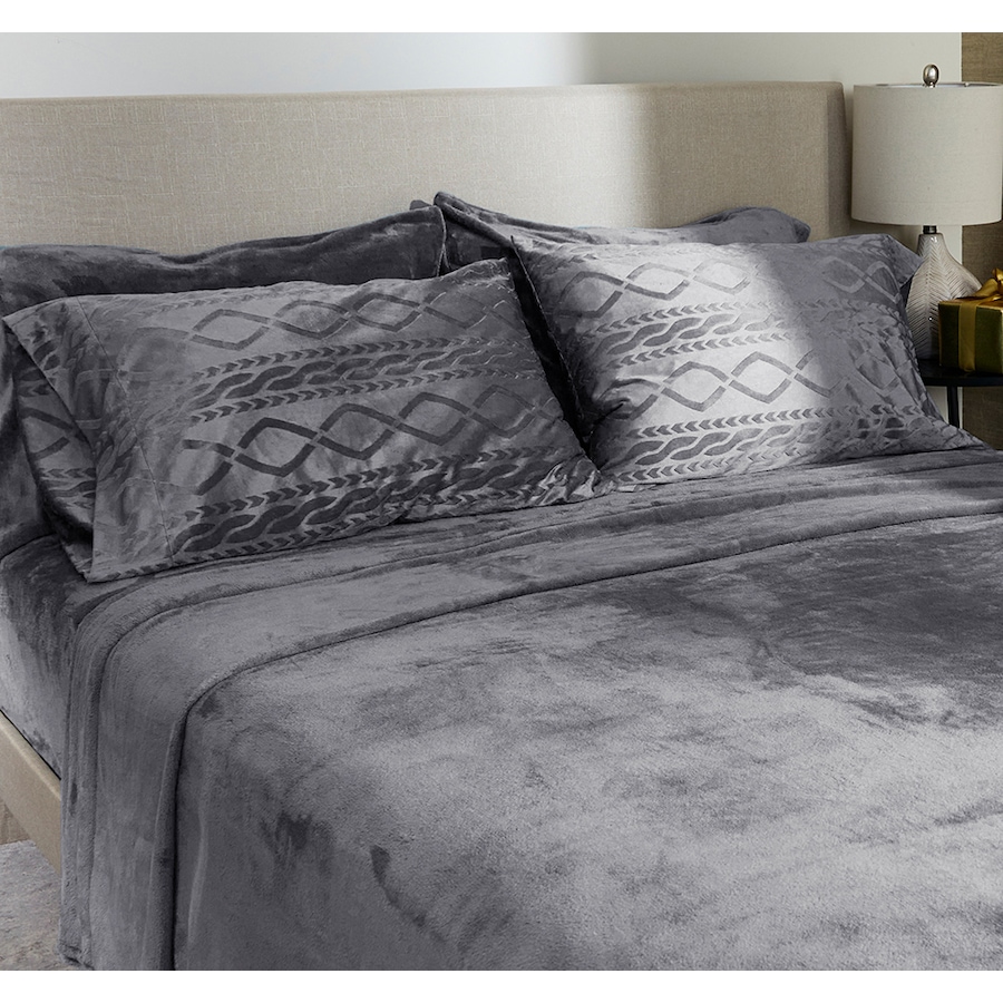 Image 223579_CHR.jpg, Product 223-579 / Price $9.33, Home Suite Mink 6-Piece Sheet Set from Home Suite on TSC.ca's Home & Garden department