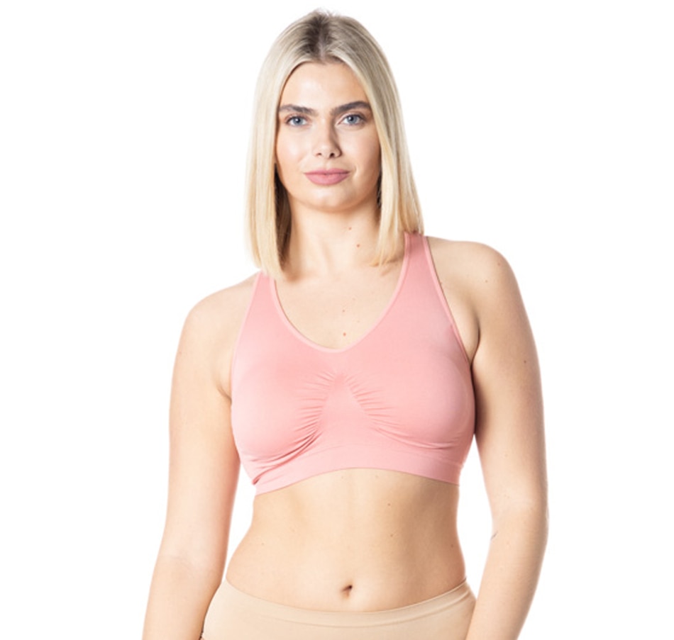 Jockey Pink Racerback Sports Bra- Size ~M (See Notes) – The Saved Collection