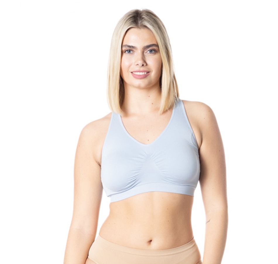 Clothing & Shoes - Socks & Underwear - Bras - Rhonda Shear 2-Pack  Sweetheart Neckline Antimicrobial Bandeau Bra - Online Shopping for  Canadians