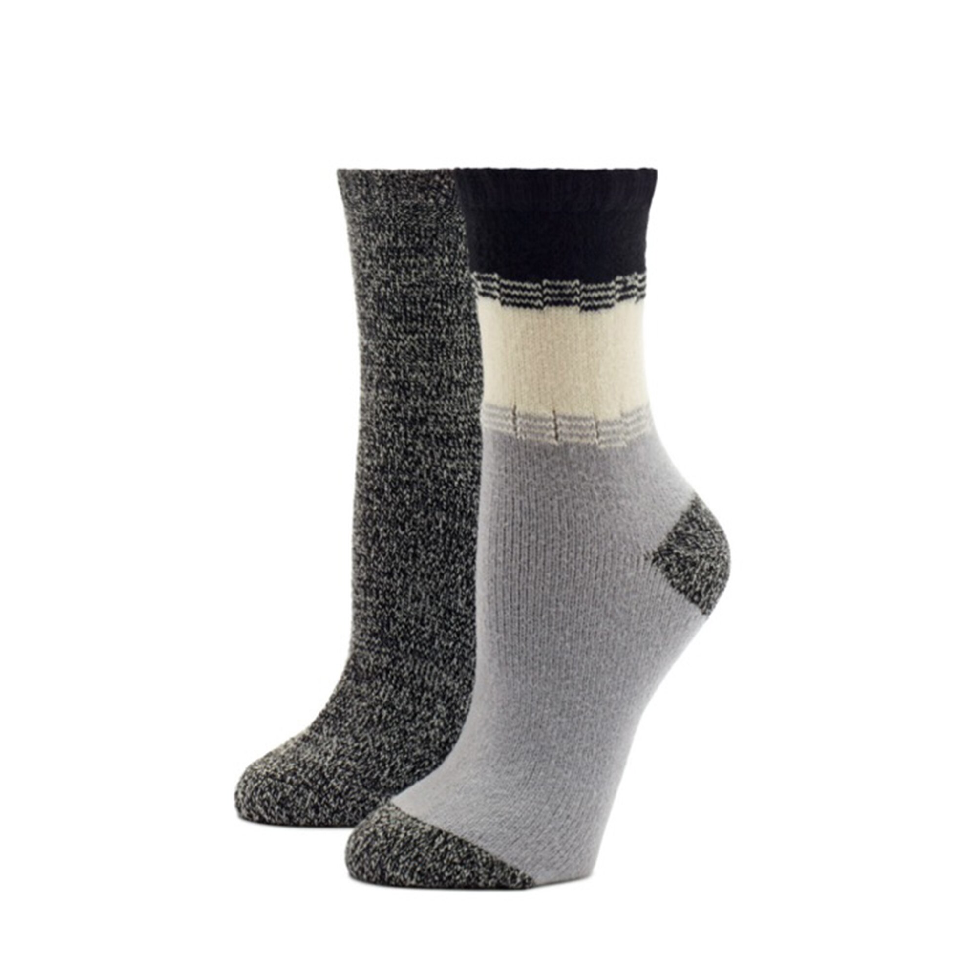 送料無料の商品 Hue Ecosoft Bootsock Nordic Stripe 2-Pack - TSC.ca Clothing