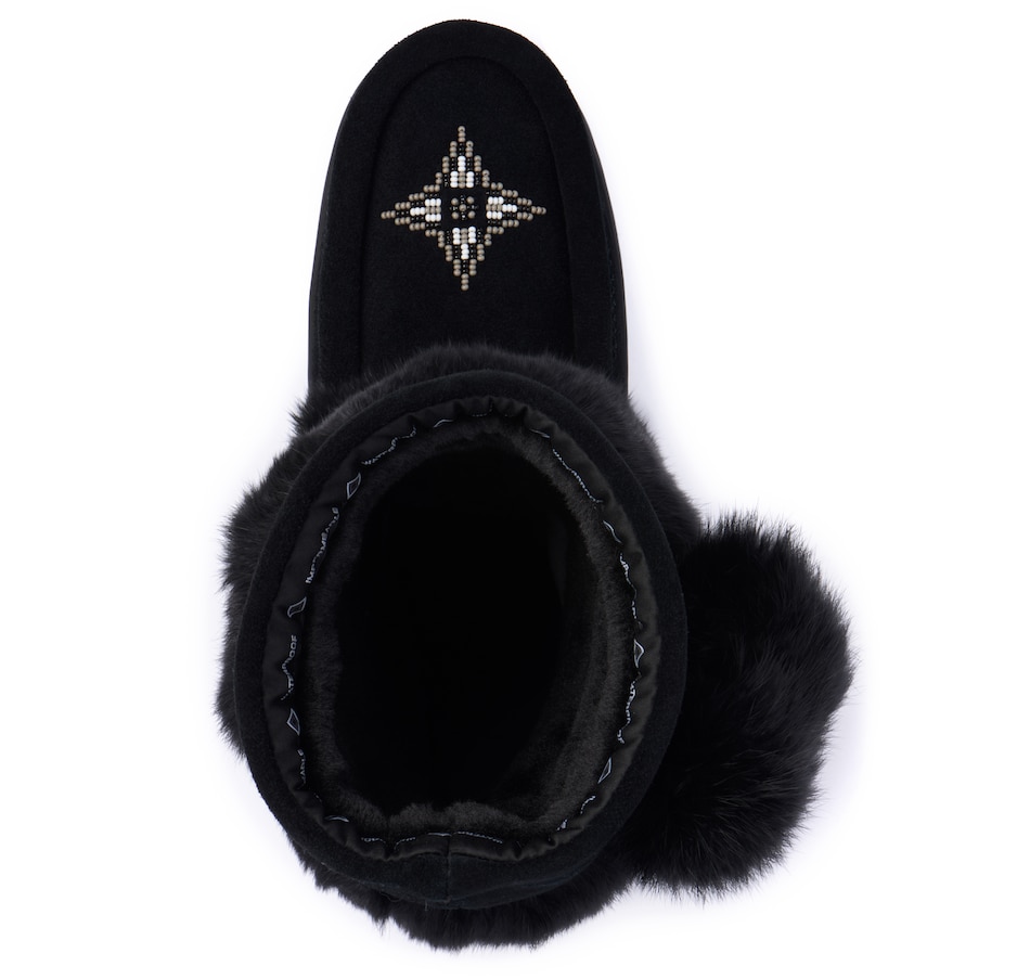 Image 223716_ALTMORE1.jpg, Product 223-716 / Price $89.88, Manitobah Mukluks Waterproof Suede Short Snowy Owl Mukluk from Manitobah on TSC.ca's Shoes department