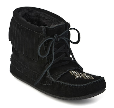 Manitobah Harvester Lined Moccasin