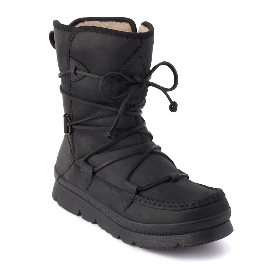 Image 223723_BLK.jpg, Product 223-723 / Price $250.00, Manitobah Mukluks Waterproof Pacific Half Winter Boot from Manitobah Mukluks on TSC.ca's Clothing & Shoes department