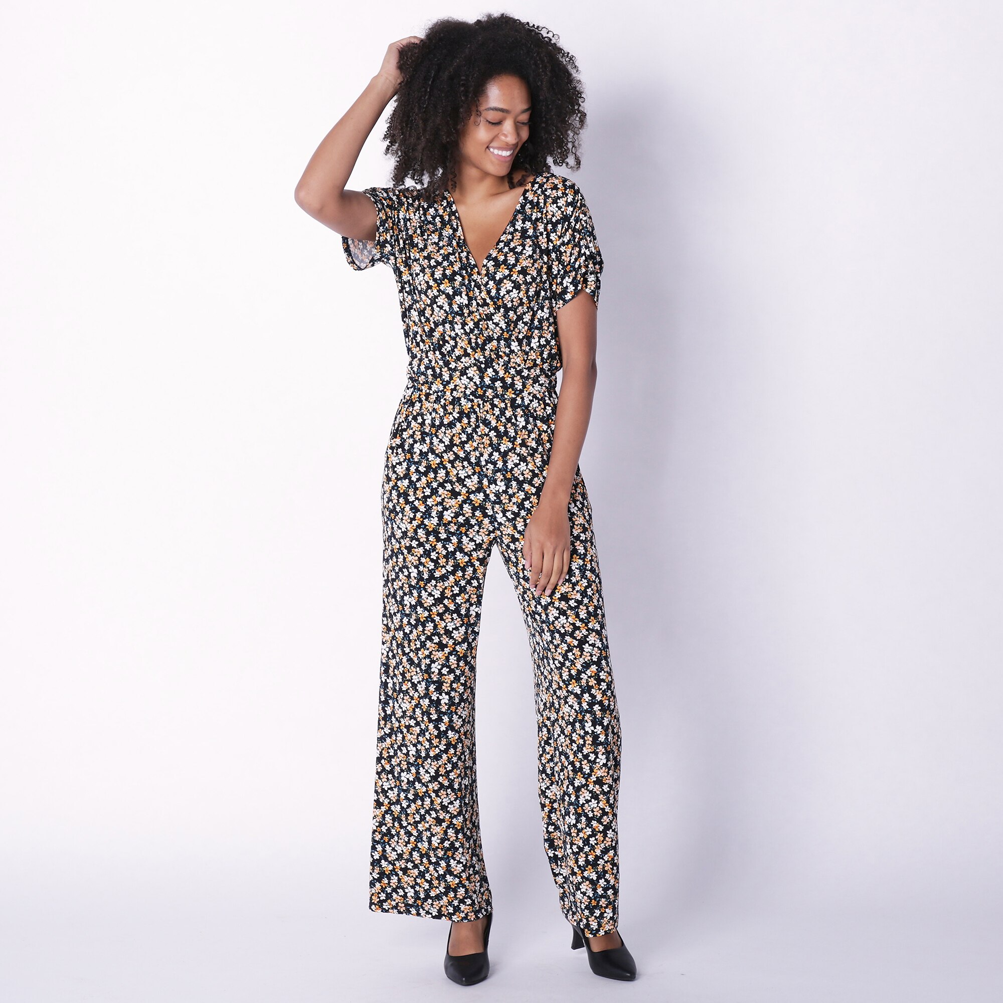 nina leopard jumpsuit