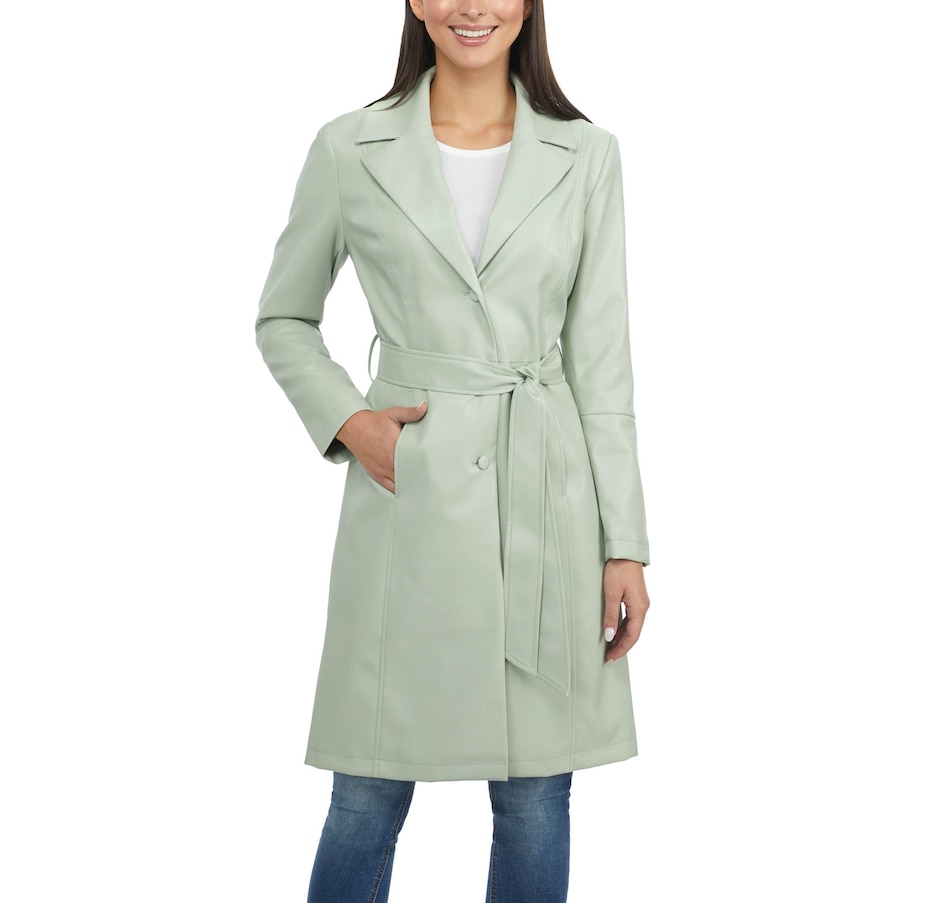 Image 223770_DUGRN.jpg, Product 223-770 / Price $69.33, NVLT Vegan Trench from NVLT on TSC.ca's Fashion department