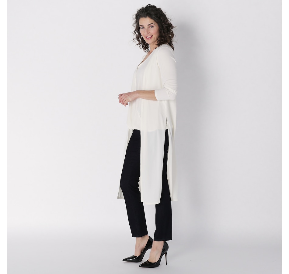 Image 223771_CFC.jpg, Product 223-771 / Price $109.90, Wynne Layers Crepe Jersey Duster from Wynnelayers on TSC.ca's Clothing & Shoes department