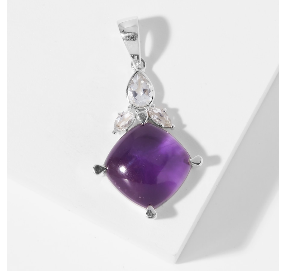 Image 223939_AMWTZ.jpg, Product 223-939 / Price $99.88, Himalayan Gems Sterling Silver Gemstone Pendant from Himalayan Gems on TSC.ca's Jewellery department