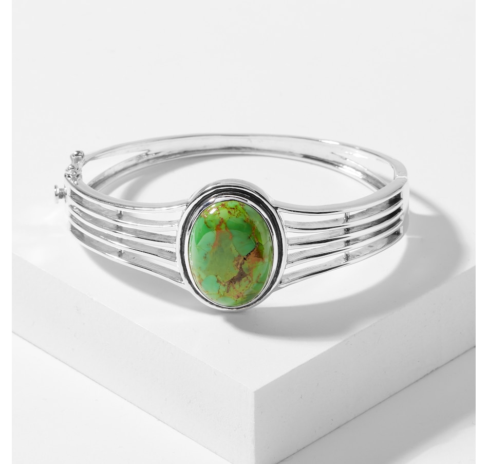 Image 223951_GHTQ.jpg, Product 223-951 / Price $249.88, Himalayan Gems Sterling Silver Gemstone Bangle from Himalayan Gems on TSC.ca's Jewellery department