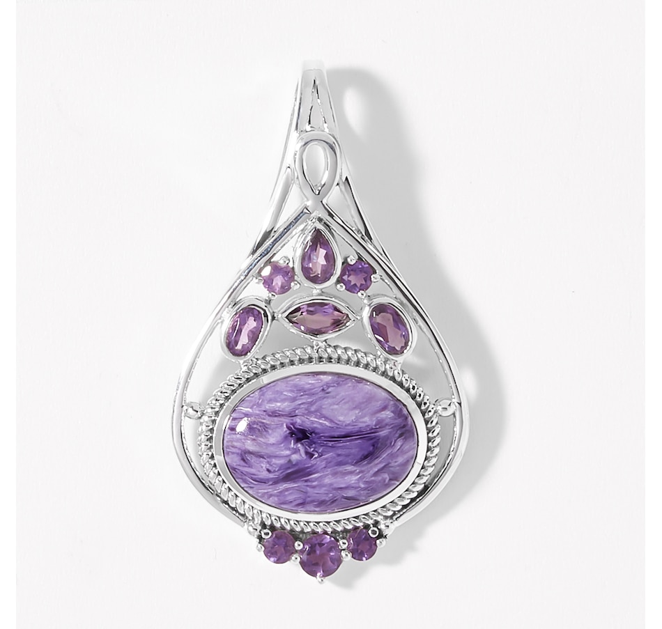 Jewellery - Pendants - Himalayan Gems Sterling Silver Gemstone Pendant ...