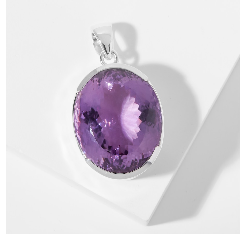 Image 223991.jpg, Product 223-991 / Price $999.99, Himalayan Gems Limited Edition Sterling Silver Amethyst Pendant from Himalayan Gems on TSC.ca's Jewellery department