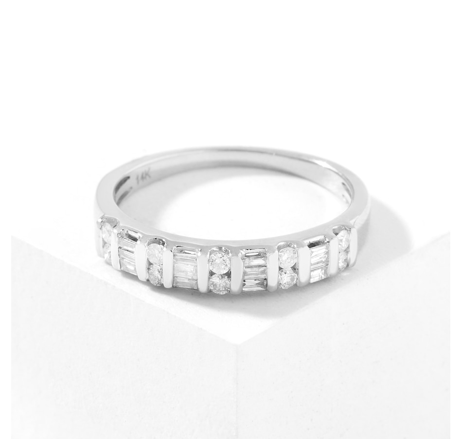 Image 223992_WGP25.jpg, Product 223-992 / Price $379.33 - $1,479.33, 14K Gold Diamond Band from Diamond Show on TSC.ca's Jewellery department